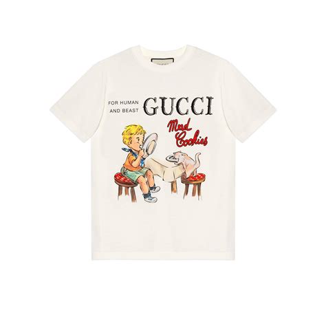 gucci mad cookies shirt|Gucci 'mad Cookies' Print T.